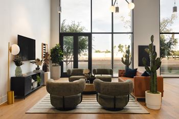 Rideshare lounge